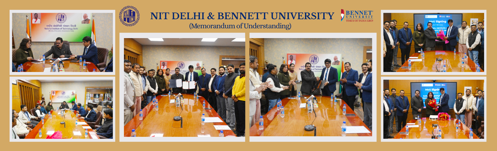 MoU NIT Delhi vs Bennett University
